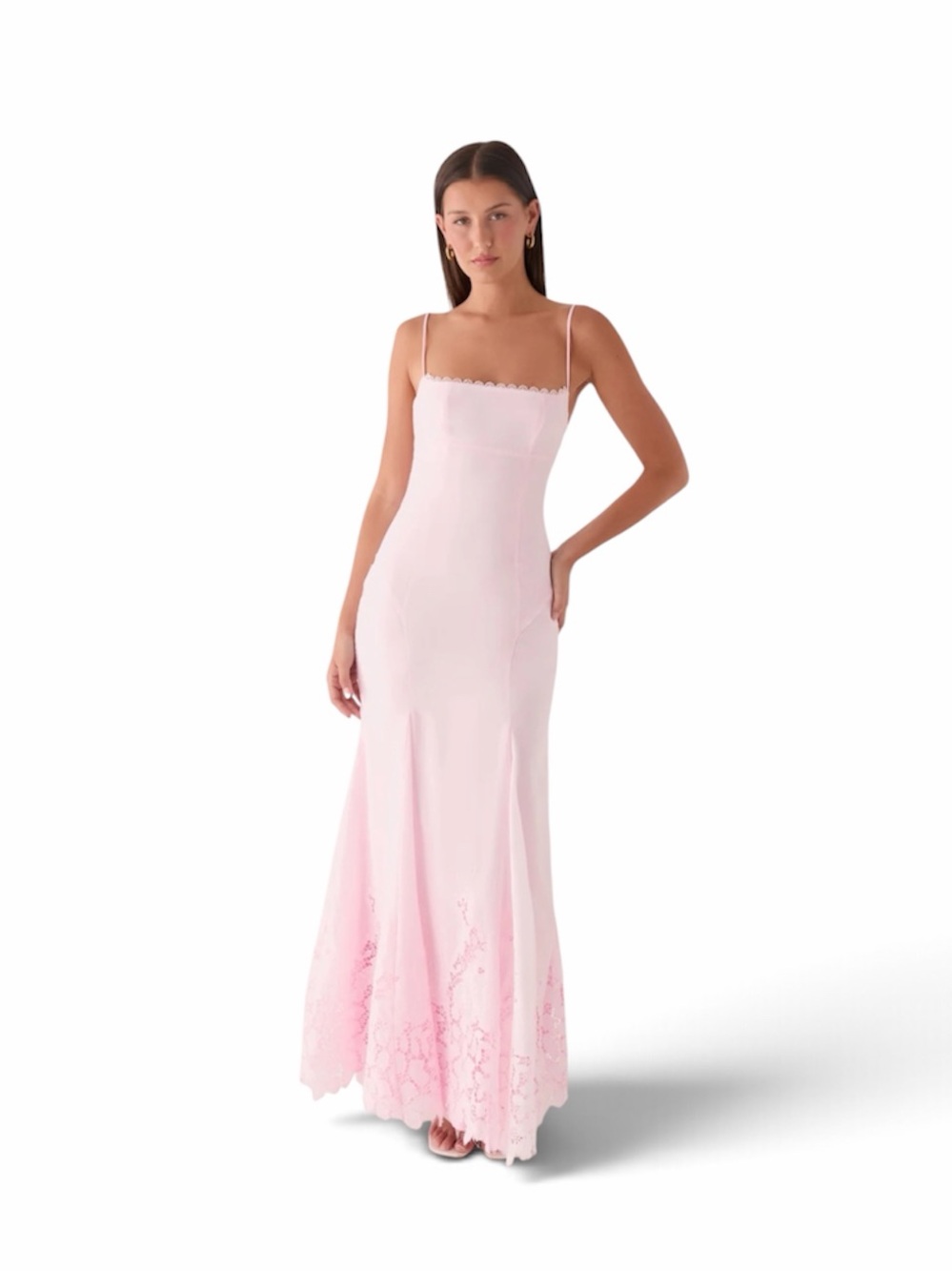 Peppermayo Esenia Maxi Dress in Pink